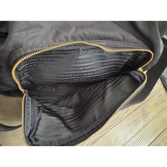 Prada Navy Blue Saffiano Leather Diaper Bag - Picture 12 of 12